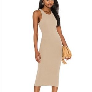 Ribbed Tank Midi Dress